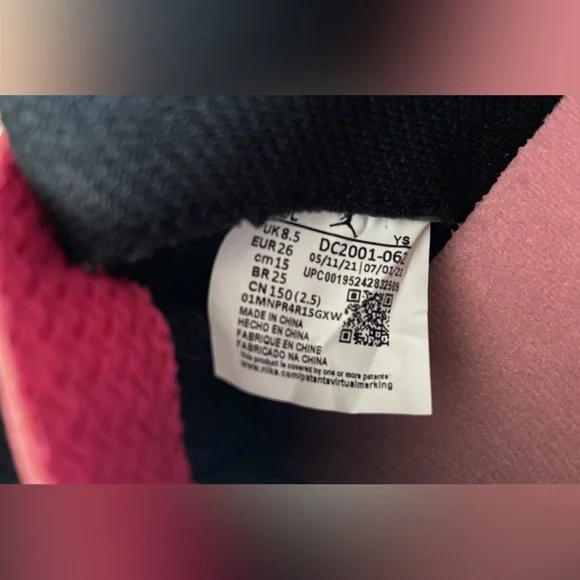 NWOT Jordan’s-23 Toddlers Sz-9C NoTie Laces w/Velcro, Light, Comfortable Shoes - Picture 13 of 16